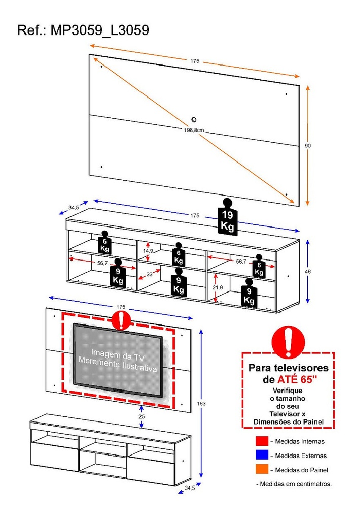 Rack + Panel California Para Tv Hasta de 65 Pulgadas BLANCO __ (2).jpg