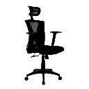 Silla oficina niza escritorio con soporte lumbar y brazos ajustables en altura ZEYRUM COLOMBIA
