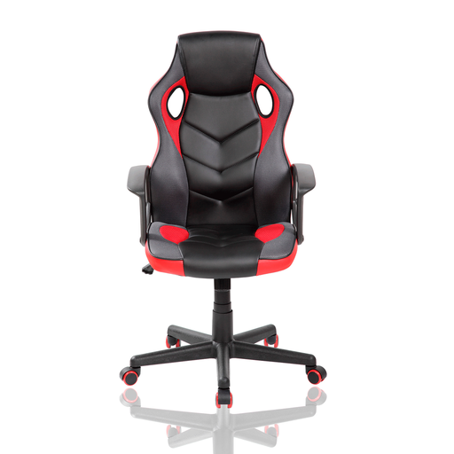 [100056] Silla Gamer series Basic Negro - Rojo