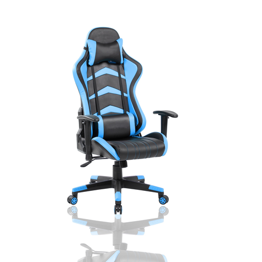 [0001441] Silla Gamer Mortal Negro - Azul 